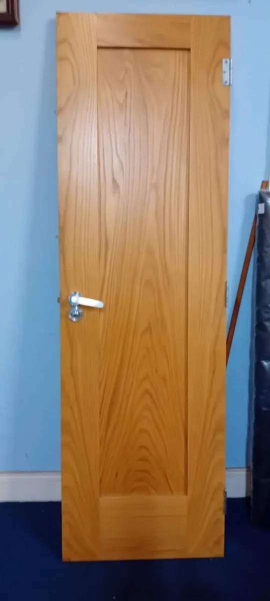 Narrow Solid Oak 20" Interior Door