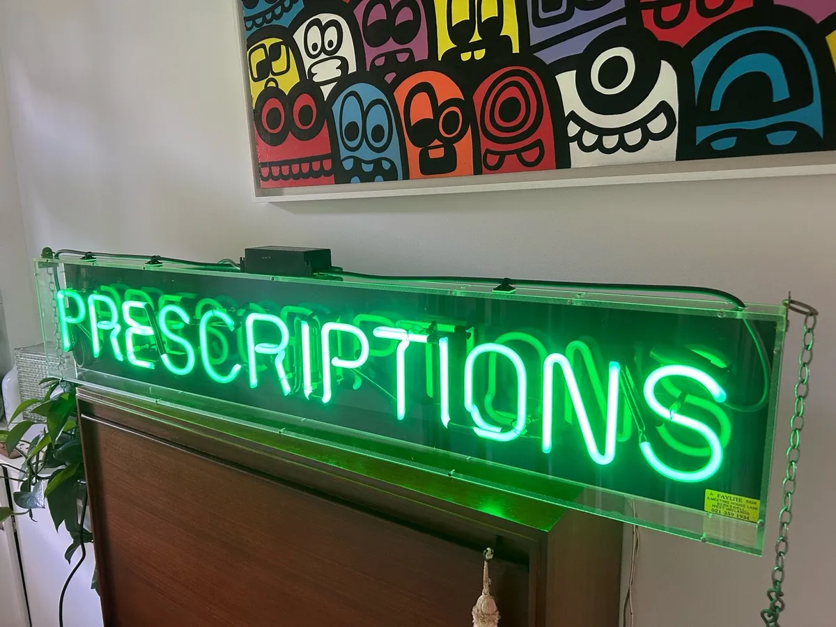 Antique vintage neon light completely refurbished - Image 3
