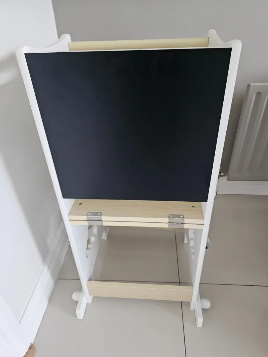 Kids learning tower with chalkboard - Image 2