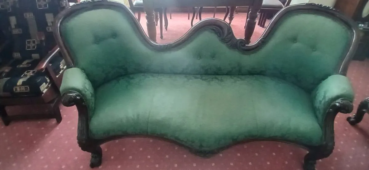 Chaise lounge and 2 arm chairs - Image 1
