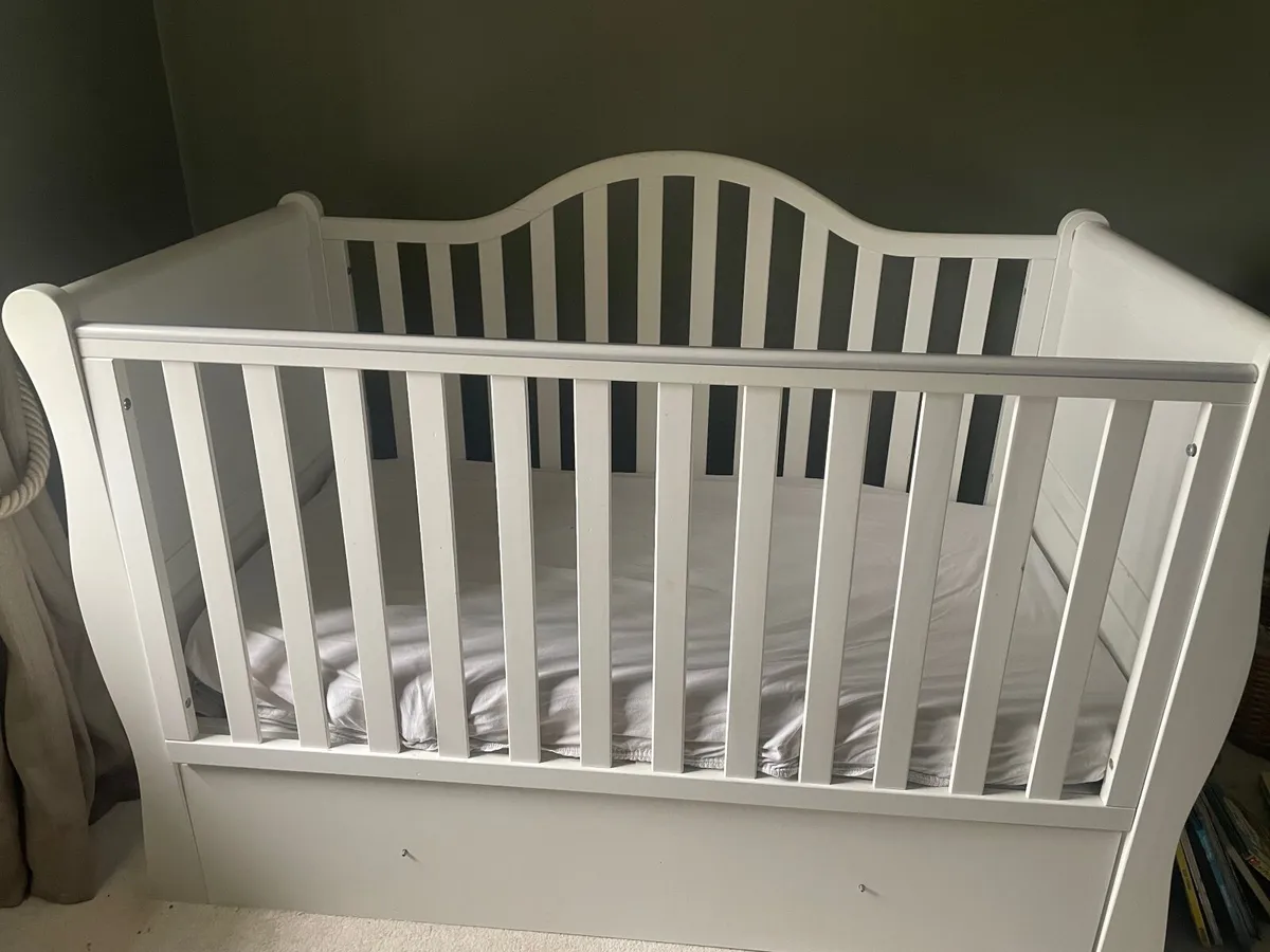 Sleigh Cot Bed - Image 1