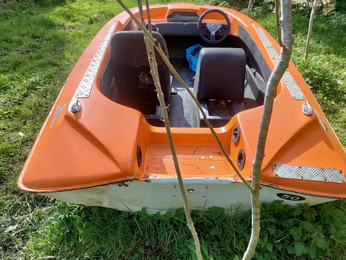 Shakespeare 13*5 speed boat, - Image 4