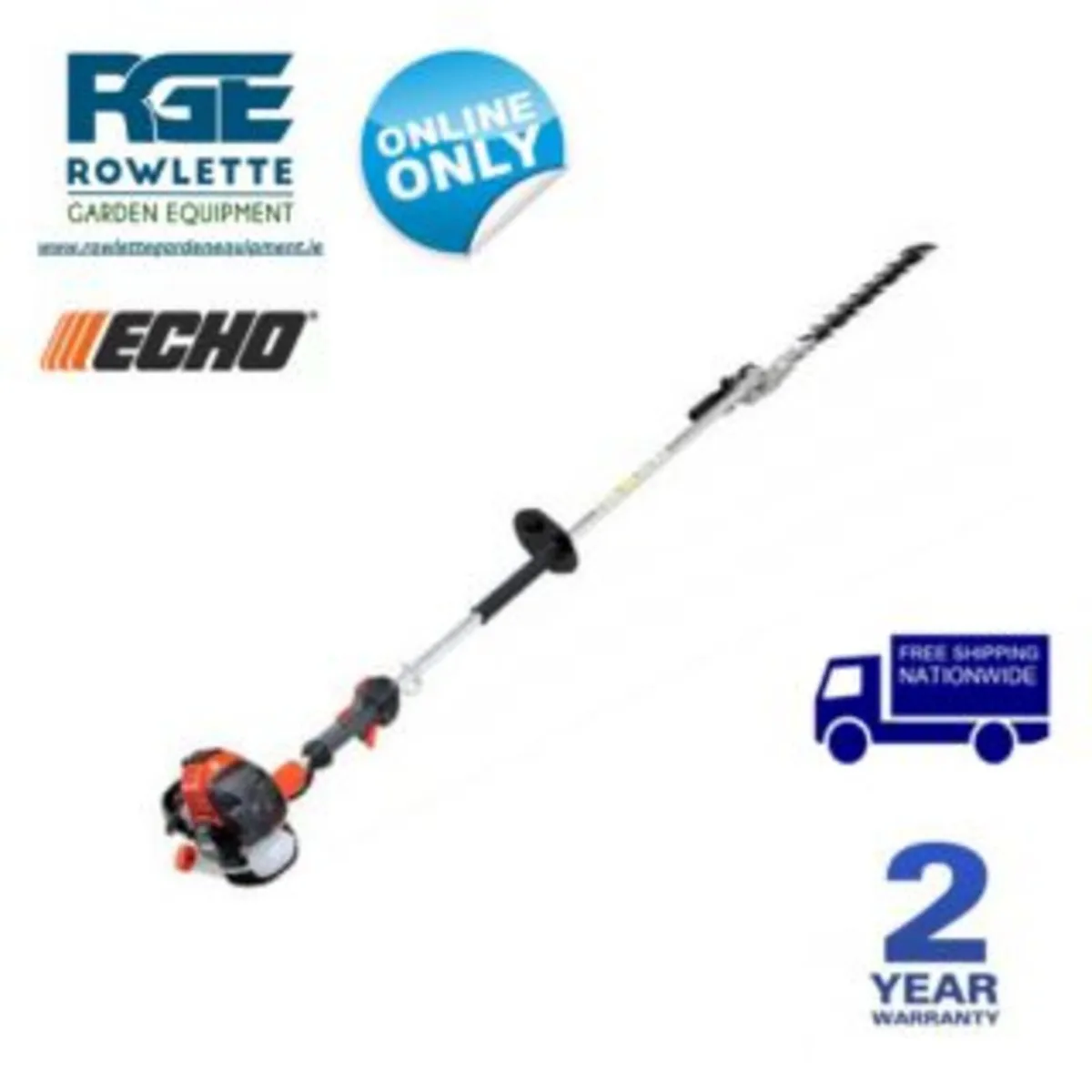 Echo HCA-265ES-HD Long Reach Hedgetrimmer - Image 1