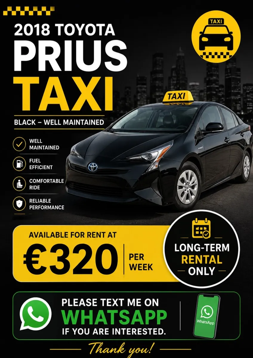 Taxi for rent
