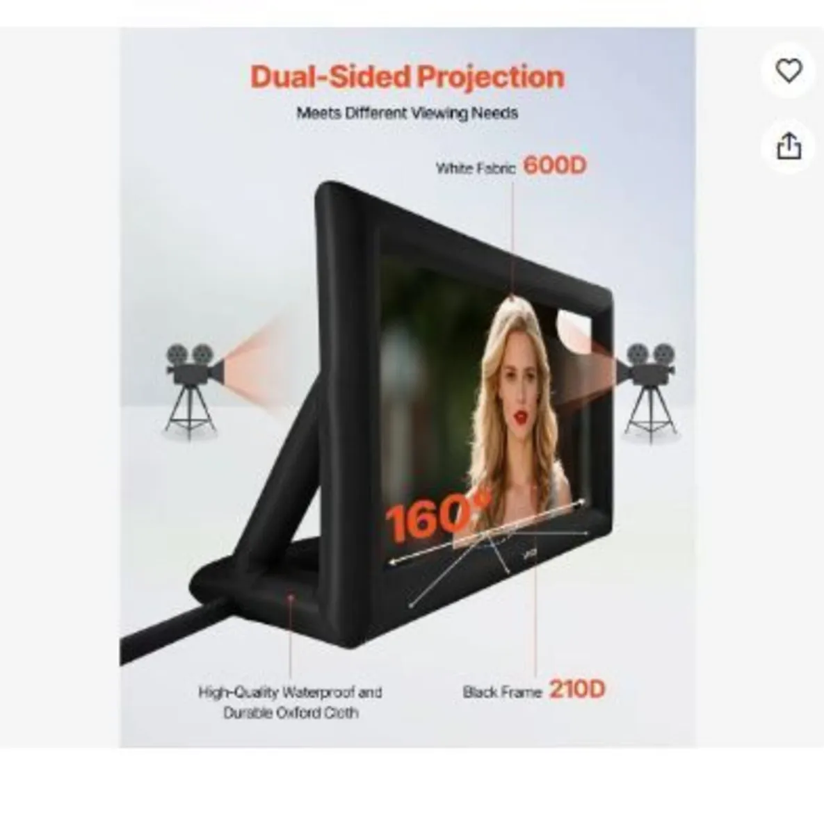 20 ft Inflatable Movie Screen - Image 3