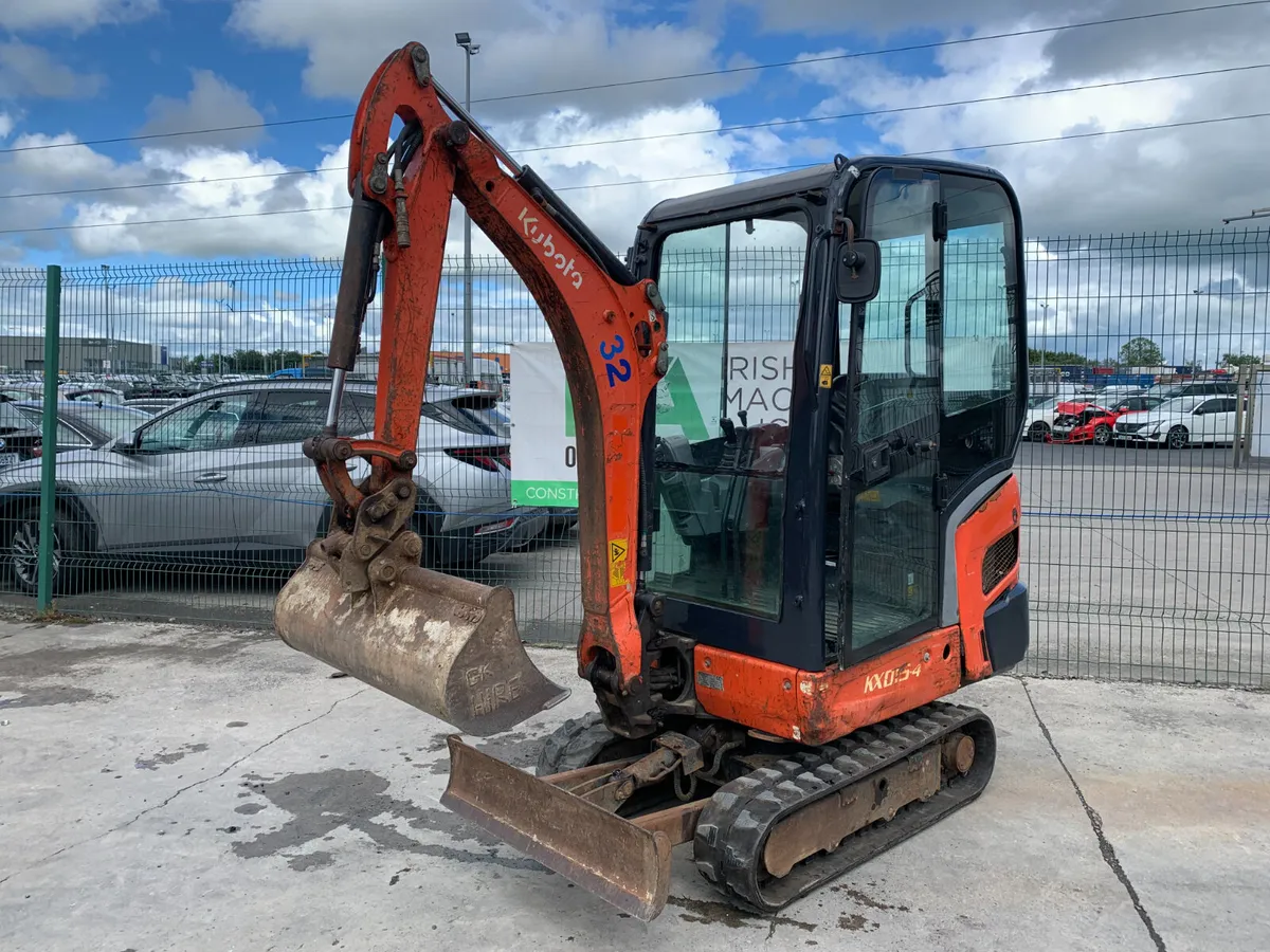 BID ONLINE NOW - 2014 KUBOTA KX015 MINI EXCAVATOR - Image 2