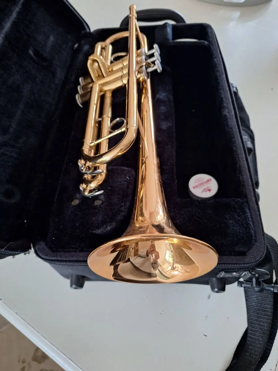 Yamaha YTR4335G Intermediate Trumpet Gld Brass Bel - Image 4