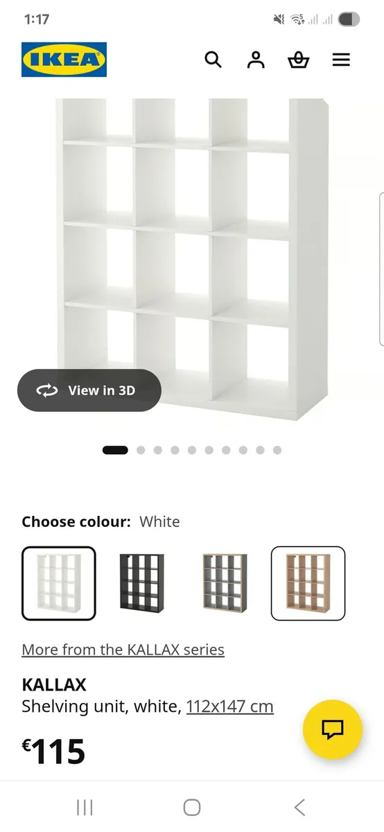 Ikea Kallax Shelving Cube Storage Unit - Image 4
