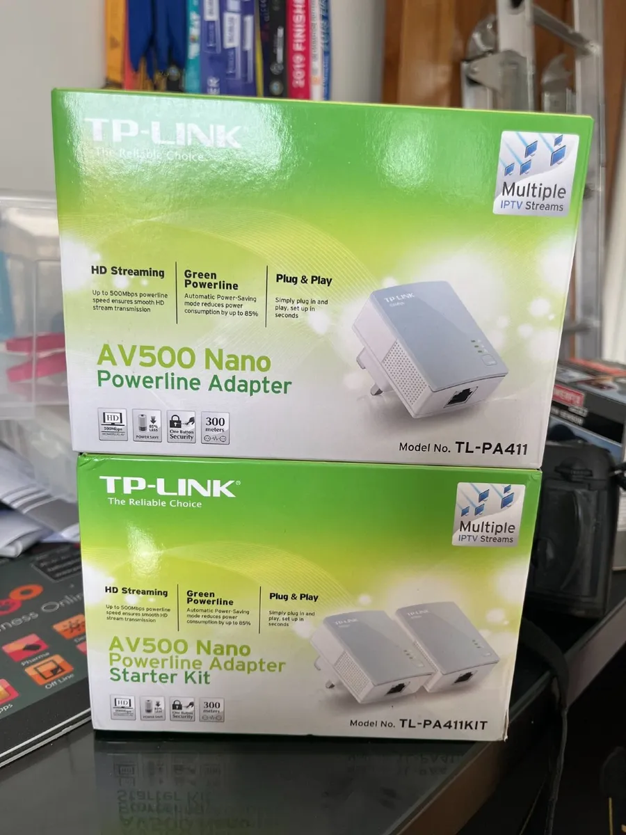TP-Link Powerline Adapter AV500 x3