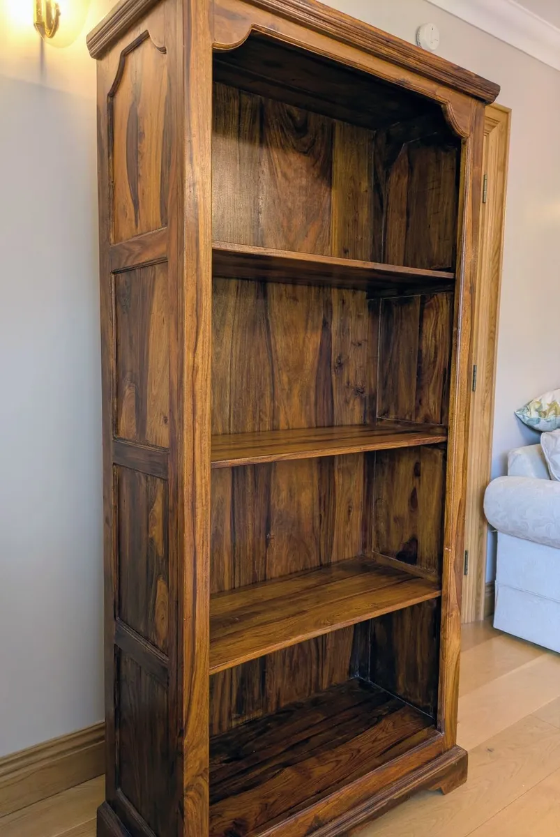 Solid Wood Bookcase - Image 1