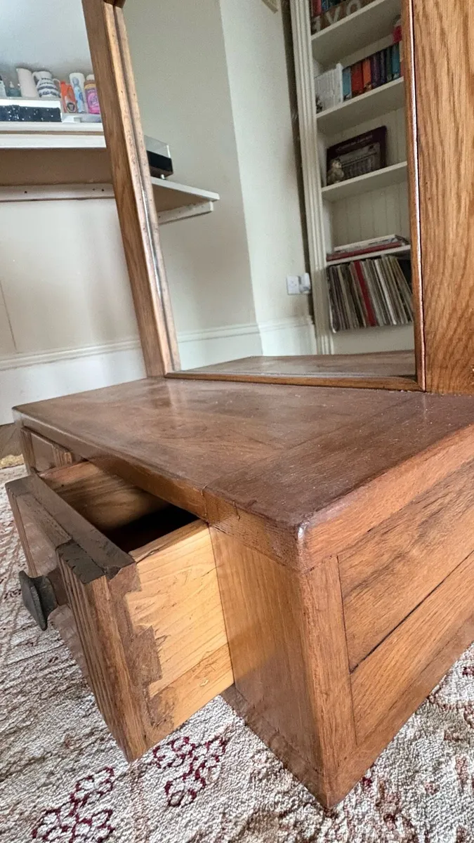 Solid wood vanity mirror - Image 3