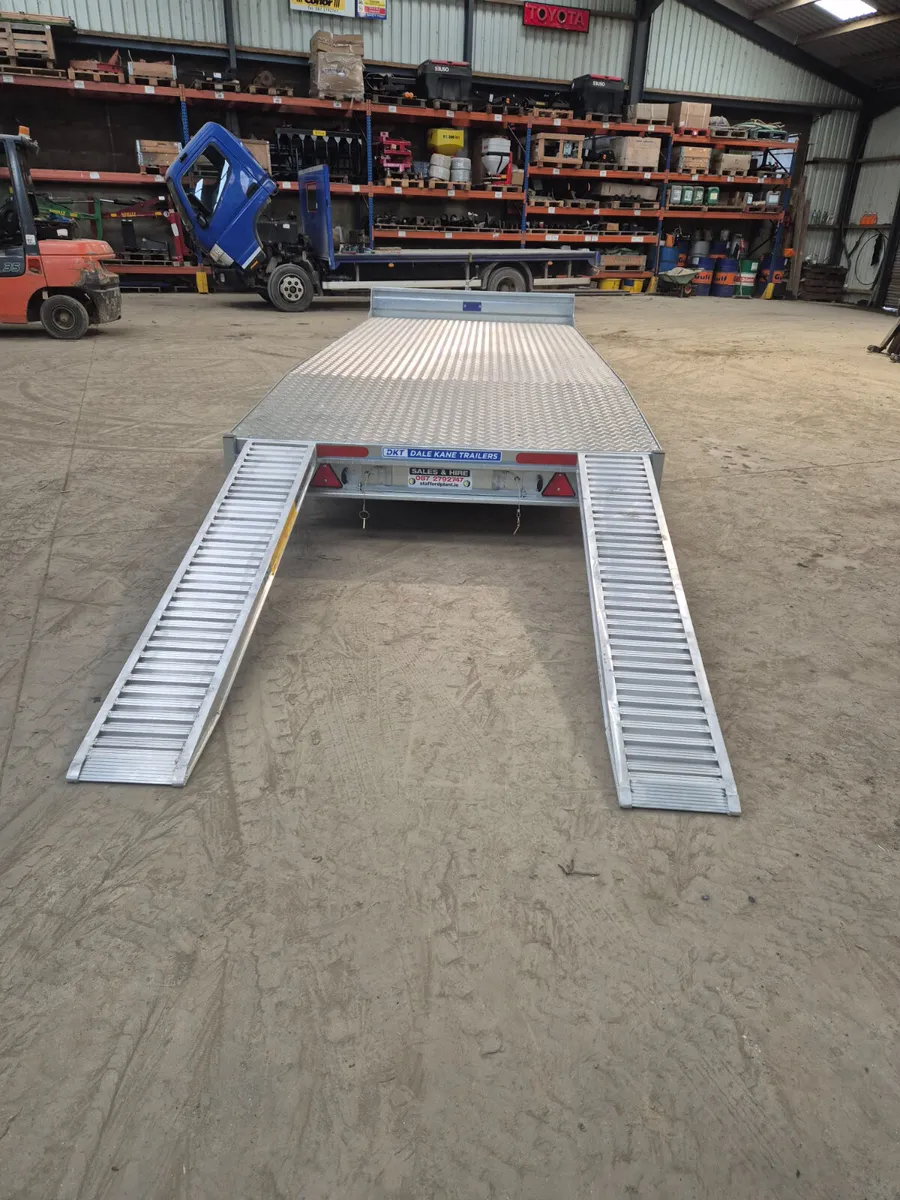 Dale Kane 16ft mini Lowloader  for hire - Image 4