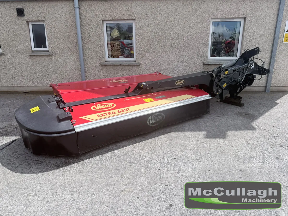Used Vicon 632T Extra 10ft Mounted Mower - Image 1