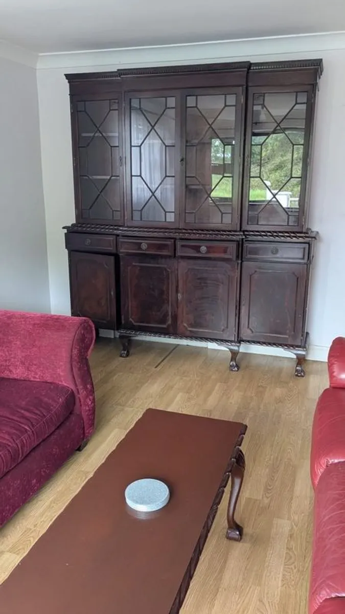 Mahogany Wall Cabinet - Image 1