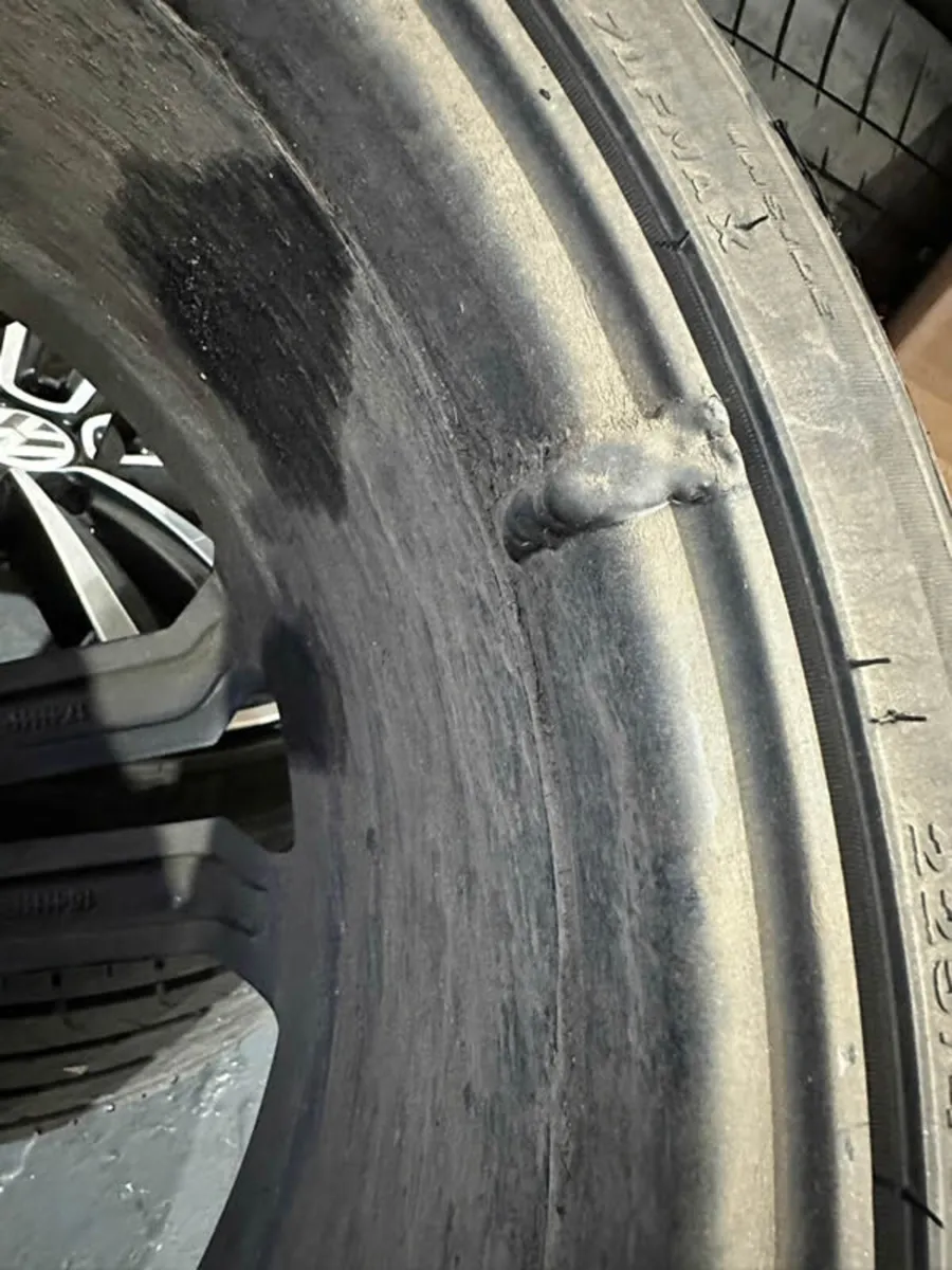 18" GTE Style Alloys & Tyres for VW Golf - Image 4