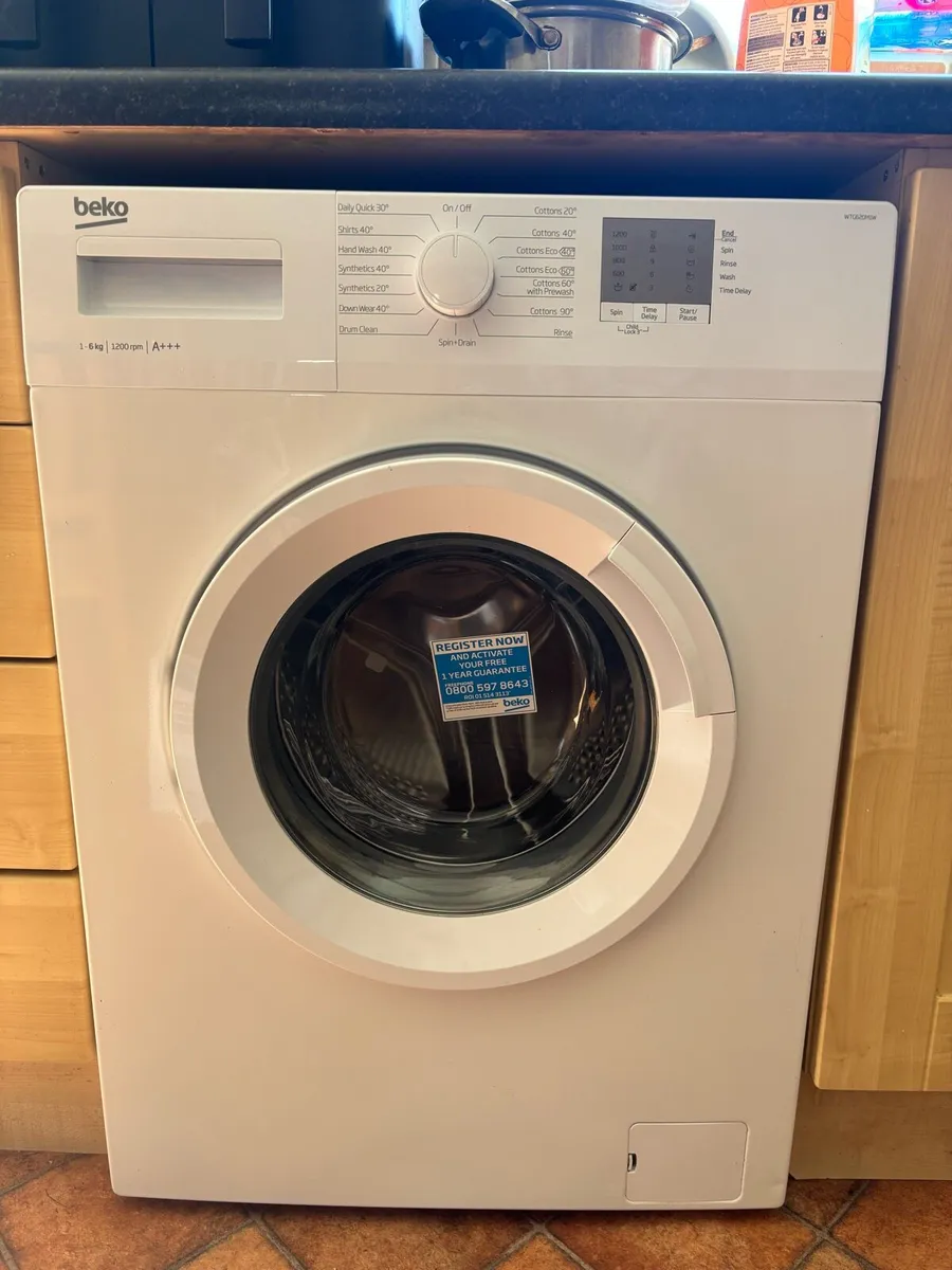 BEKO washing machine 6kg - Image 1