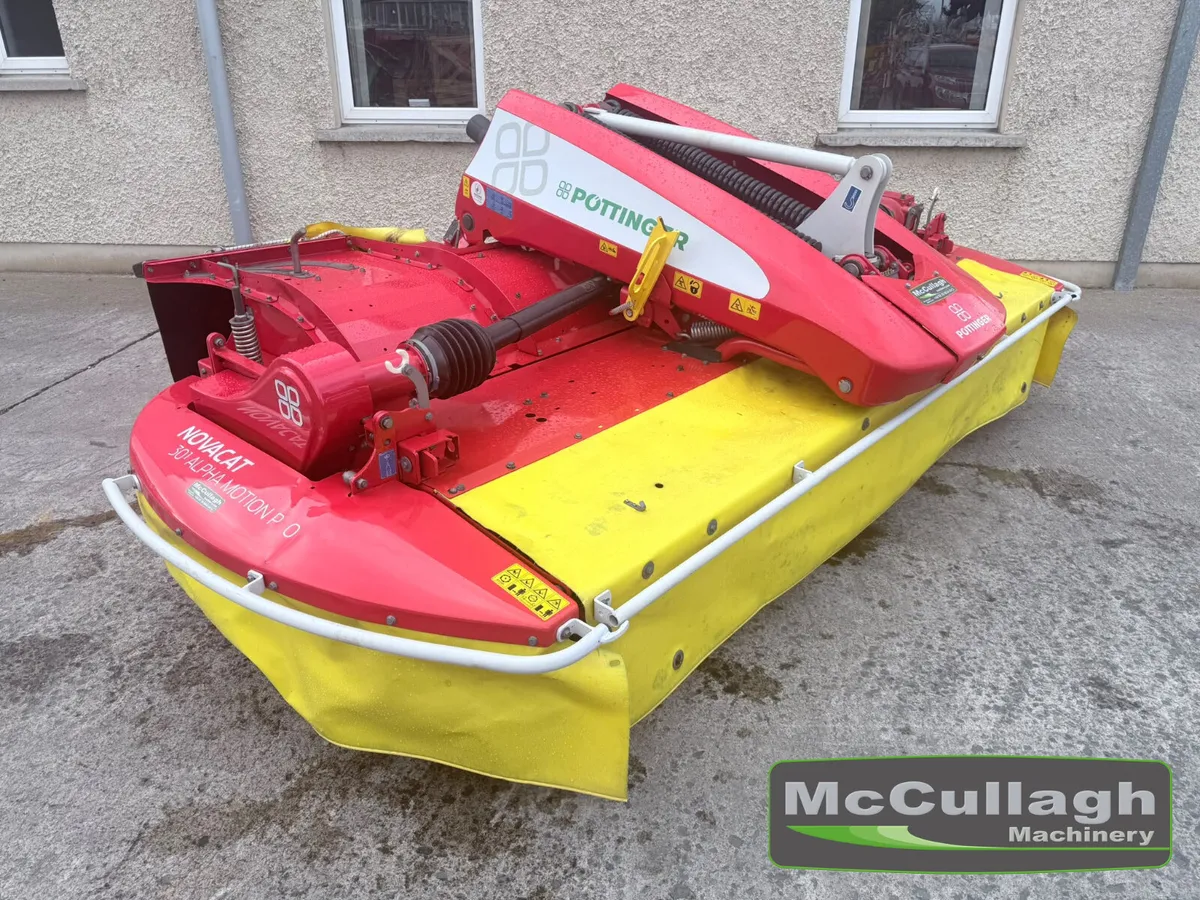 2021 Pottinger 301 Alpha Motion 10ft Front Mower - Image 1