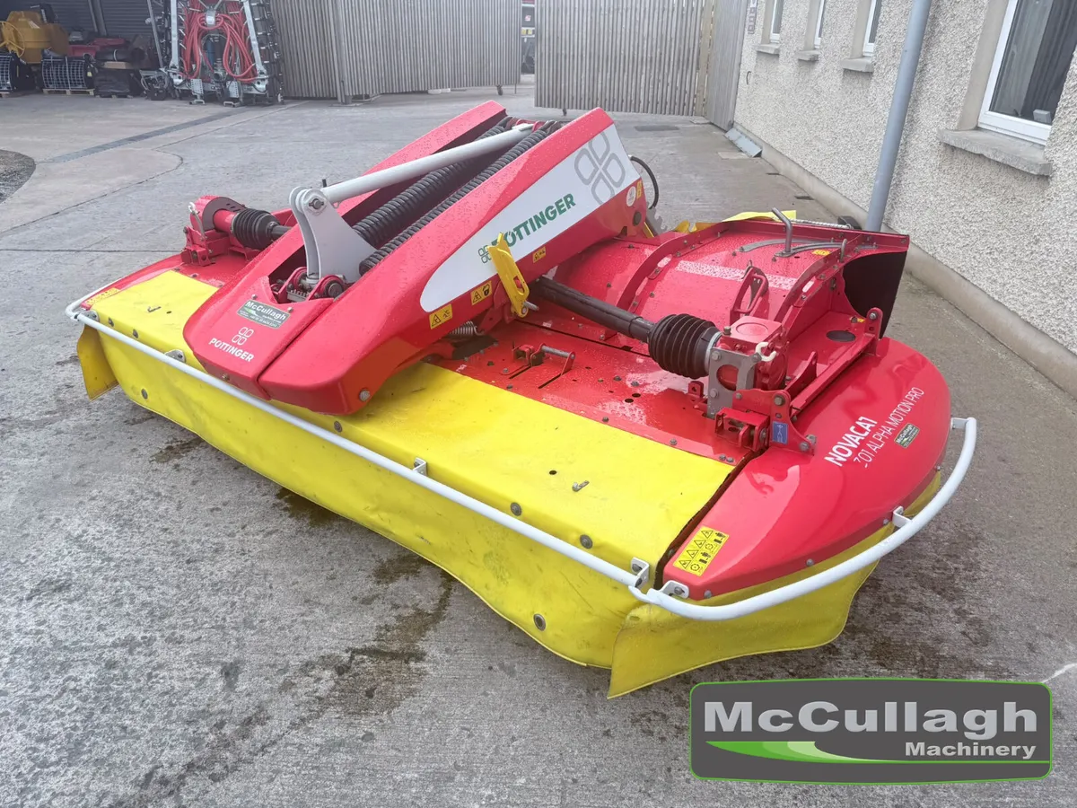 2021 Pottinger 301 Alpha Motion 10ft Front Mower - Image 2