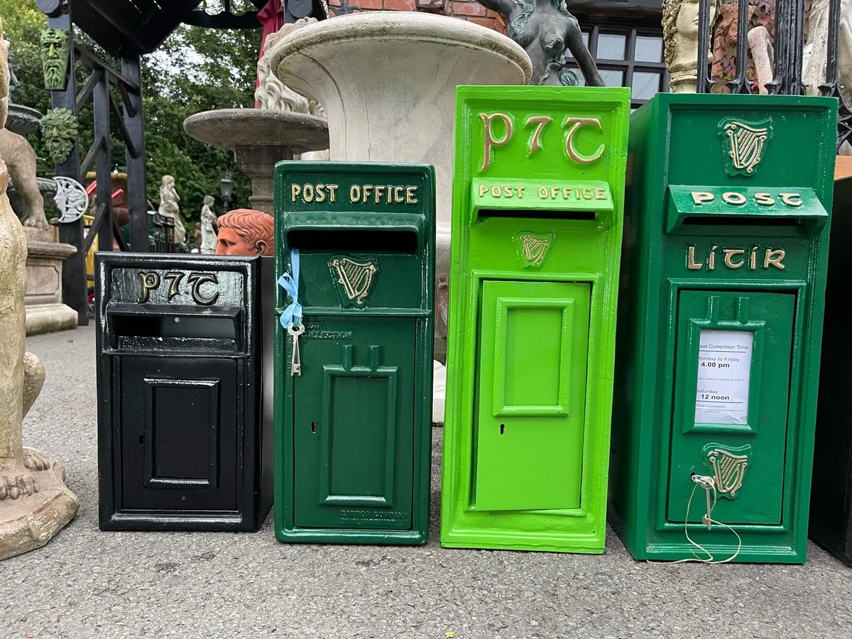 Irish post box building into wall - Image 3