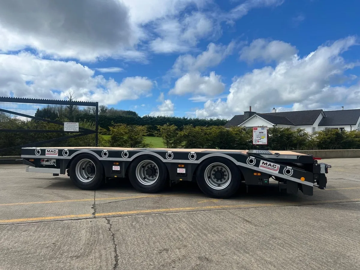 MAC 3-Axle Commercial Drawbar Low Loader - Image 3