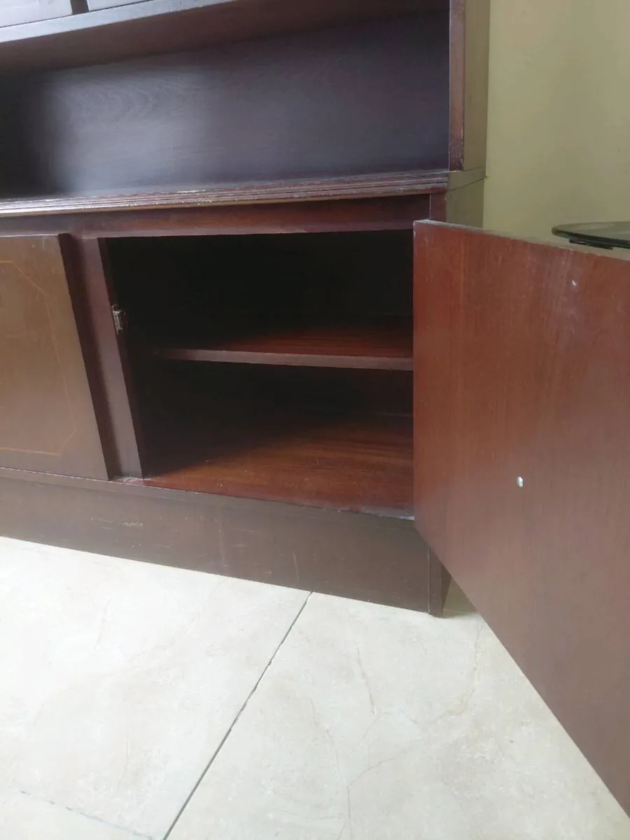 Mahogany Display Cabinet - Image 4