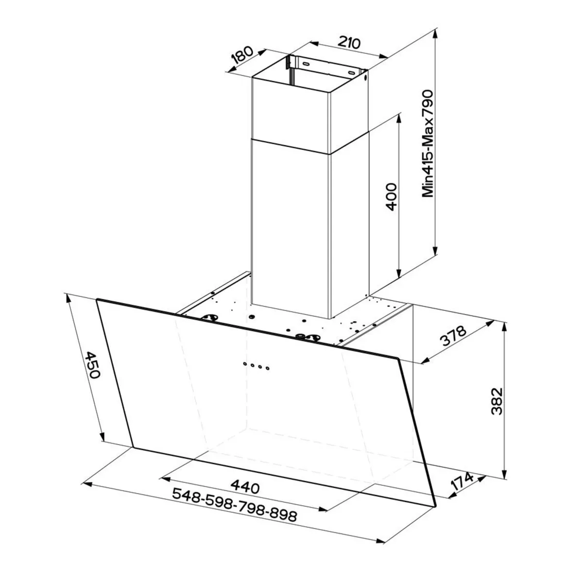 Showroom display extractor hood - Image 4