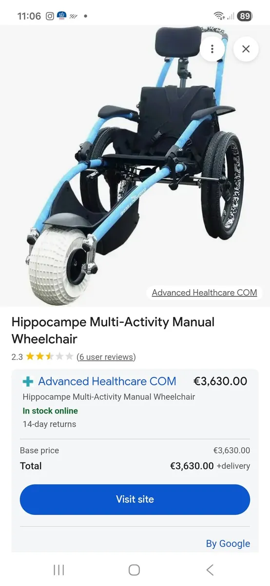 Beach Wheelchair - Image 1