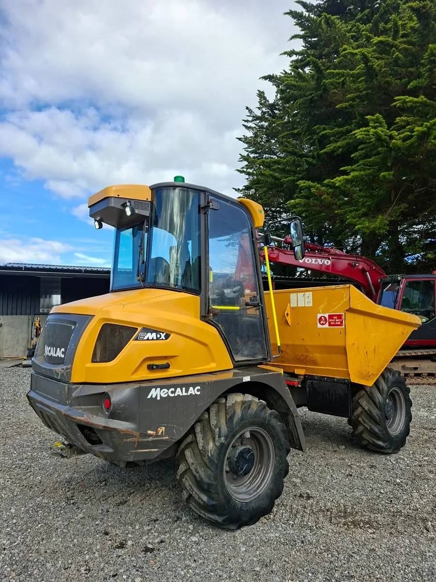 2022 Mecalac 6MDX  6 ton cab dumper low hours - Image 4