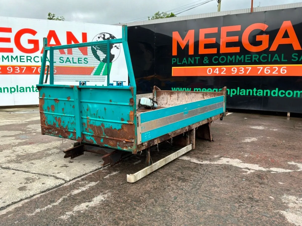 12ft  tipping body & hydraulic pump...........1190 - Image 2