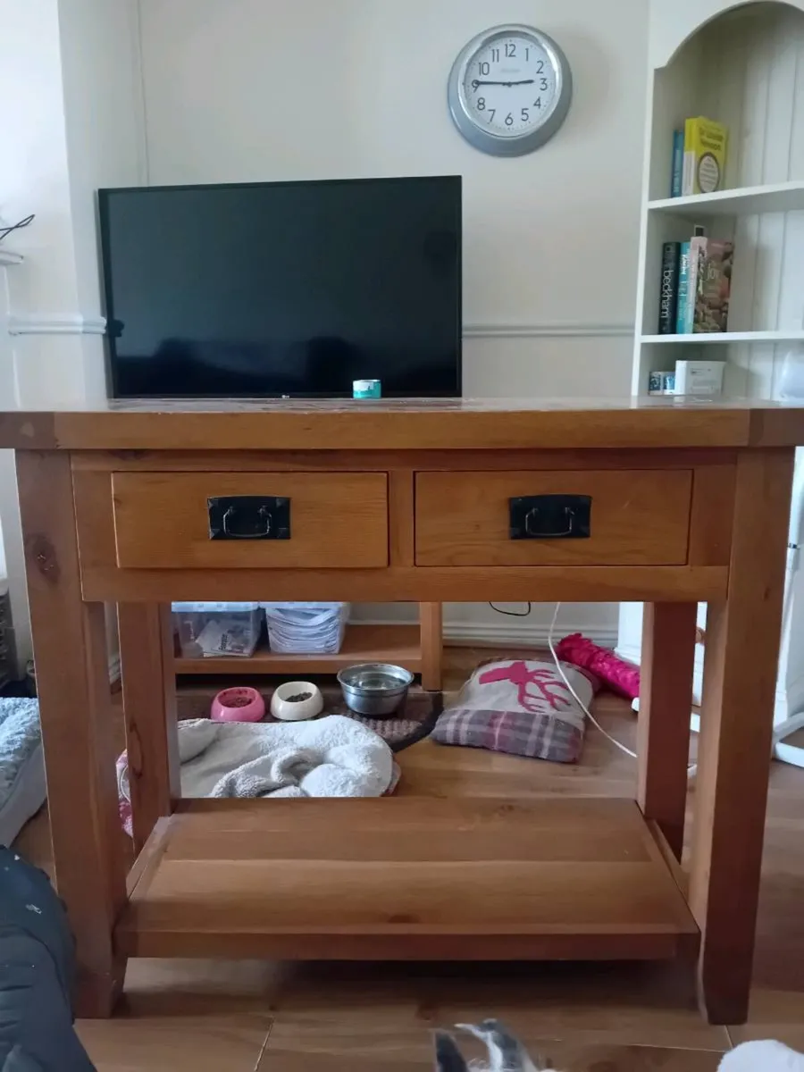 Bookshelf nest of tables tvstand  lamp  table - Image 2