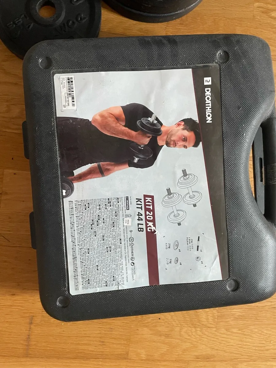 Bench press and weights - Image 2