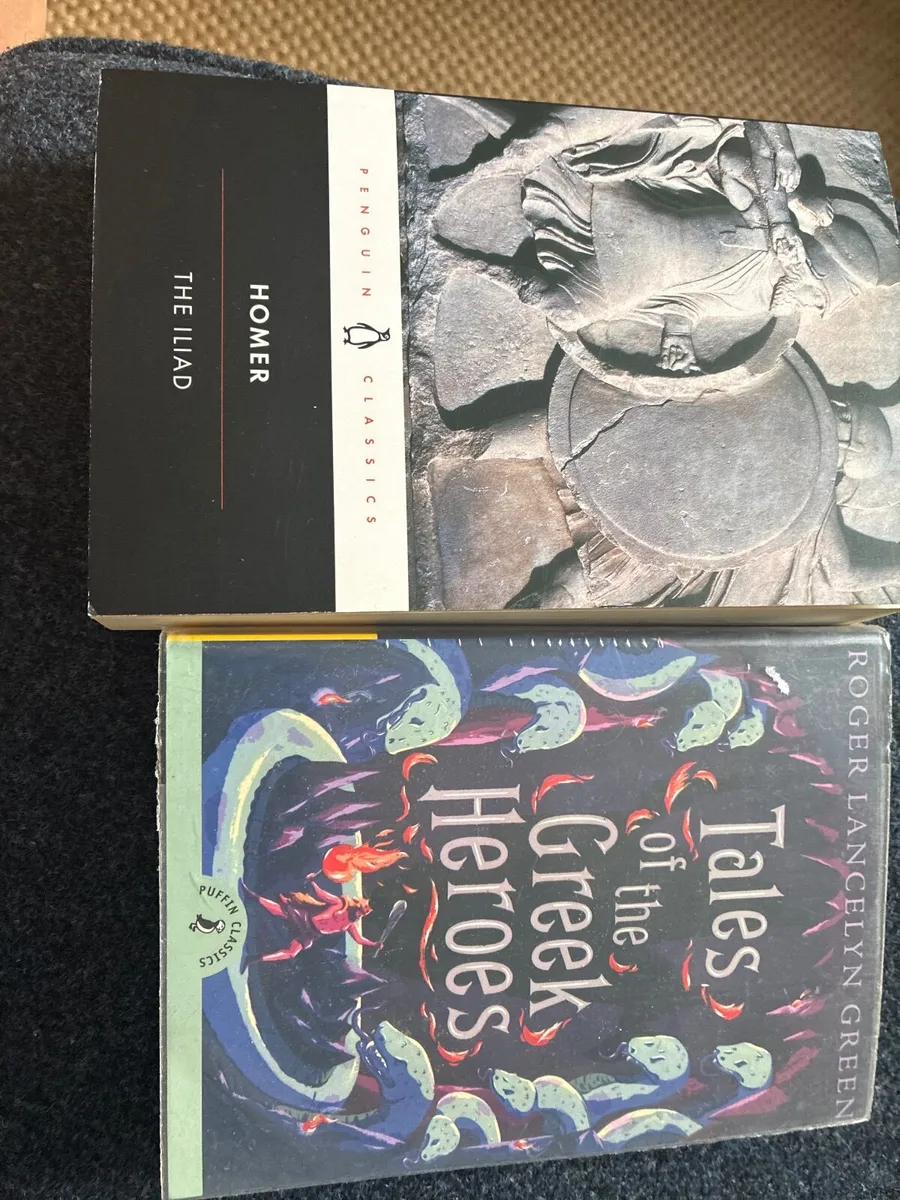 Tales of the Greek Heroes and Homer the Iliad