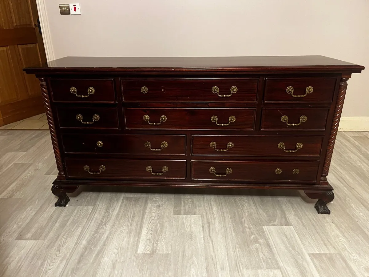 Chest of drawers Mahogany - Image 3
