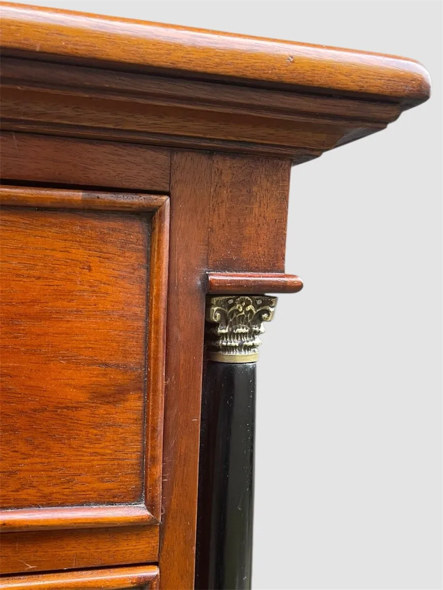 Rare pair of William Tillman tall boy chests - Image 2