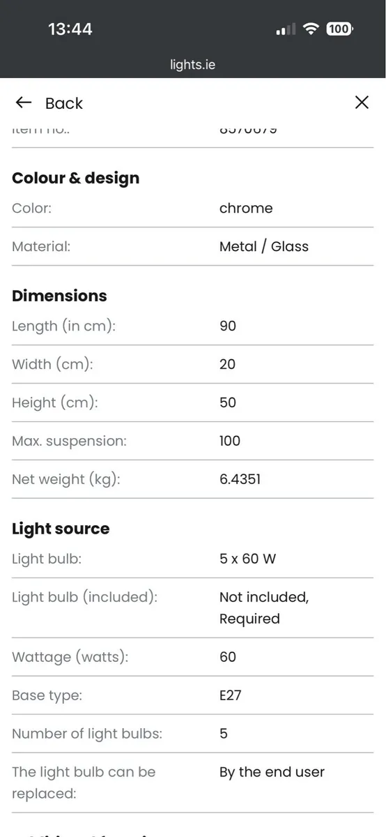 Voyager Hanging Light - Image 4
