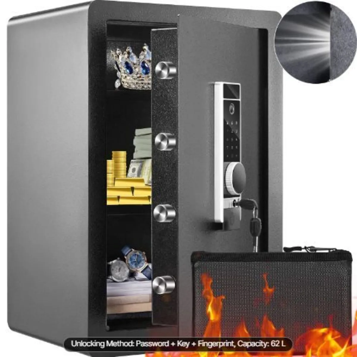 Safe, 62 L Home Safe - Image 1