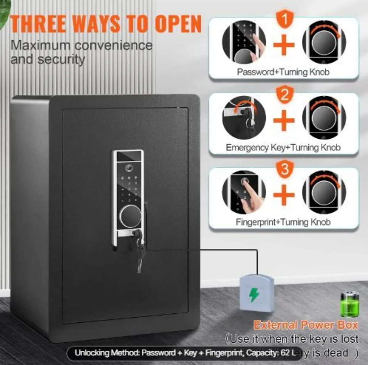 Safe, 62 L Home Safe - Image 4