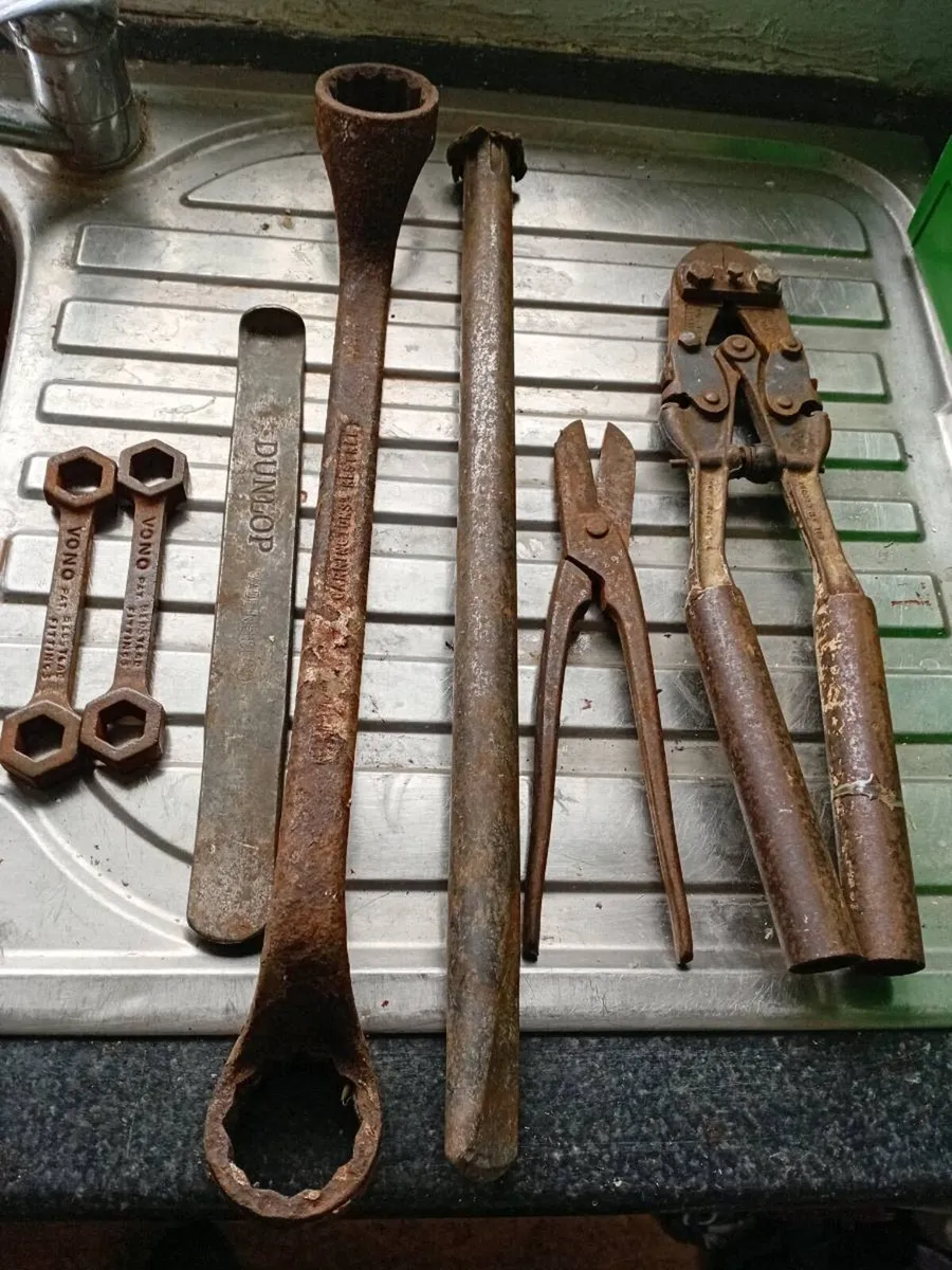vintage drop forged tools - Image 1