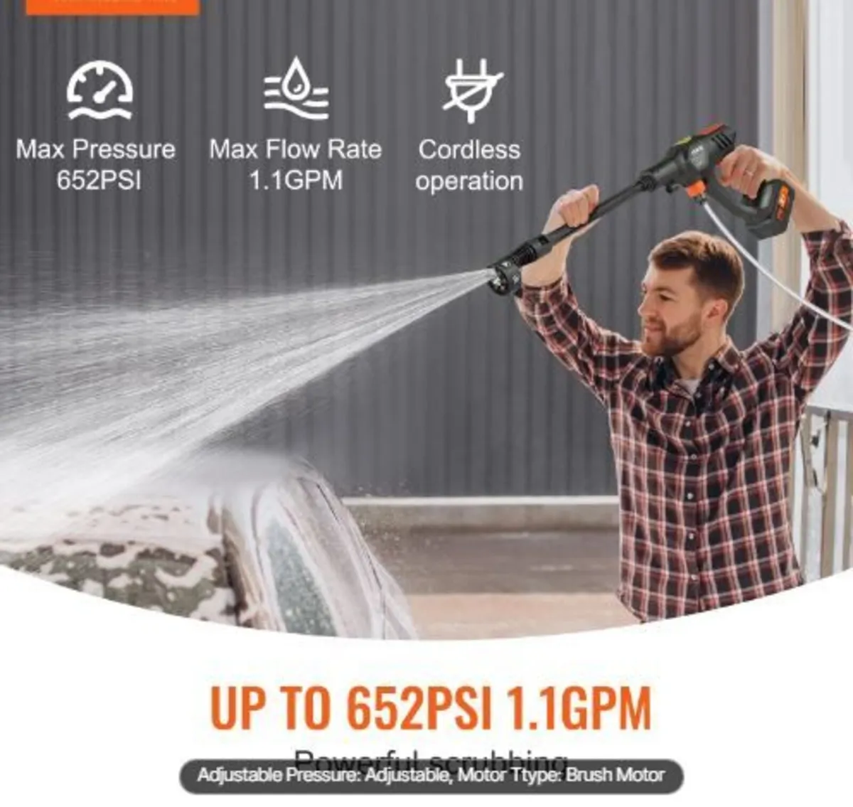 Cordless Pressure Washer - Image 2