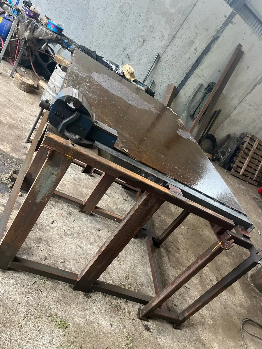 Workbench steel table - Image 1