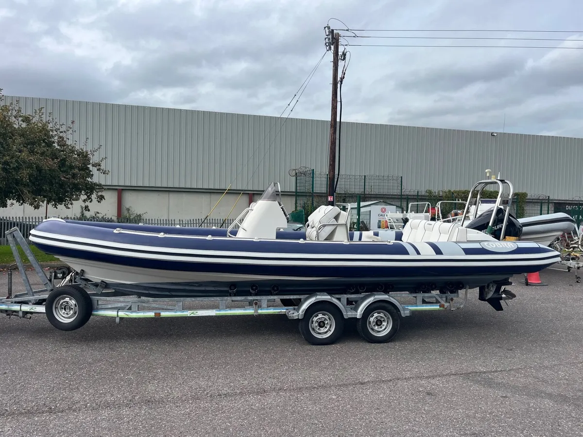 Cobra 7.5m Rib  - (* 2021   Mercury 200 * ) 45 Hrs - Image 4