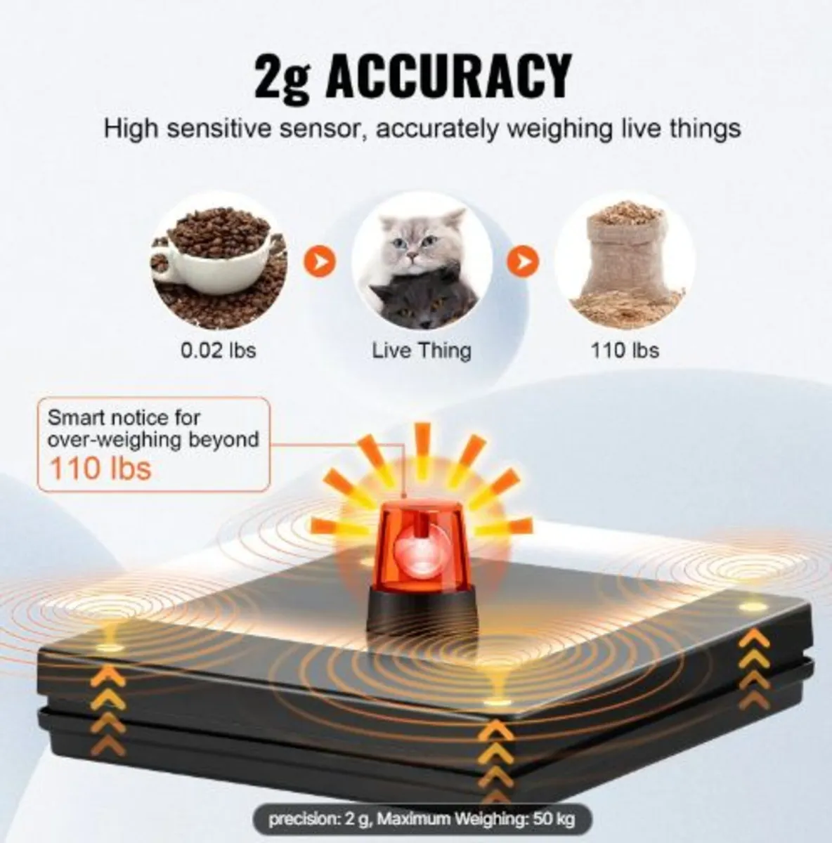 Shipping Scale Digital Postal Scale 49.9 kg x 2 g - Image 2