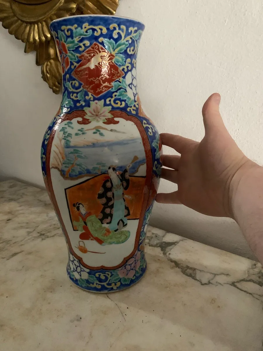 Rare antique Chinese signed vase - Image 2