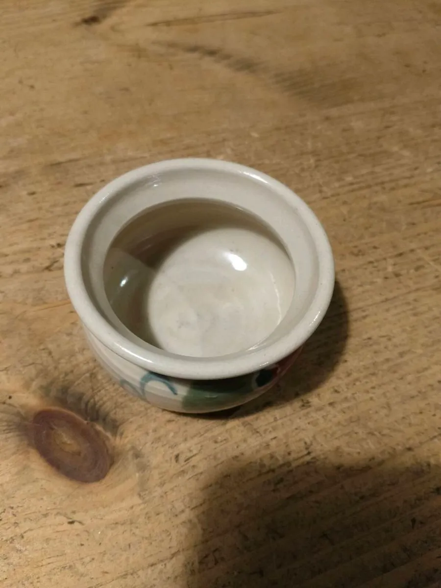 Ballydougan Pottery bowl, Apples Red Green, Hand P - Image 4
