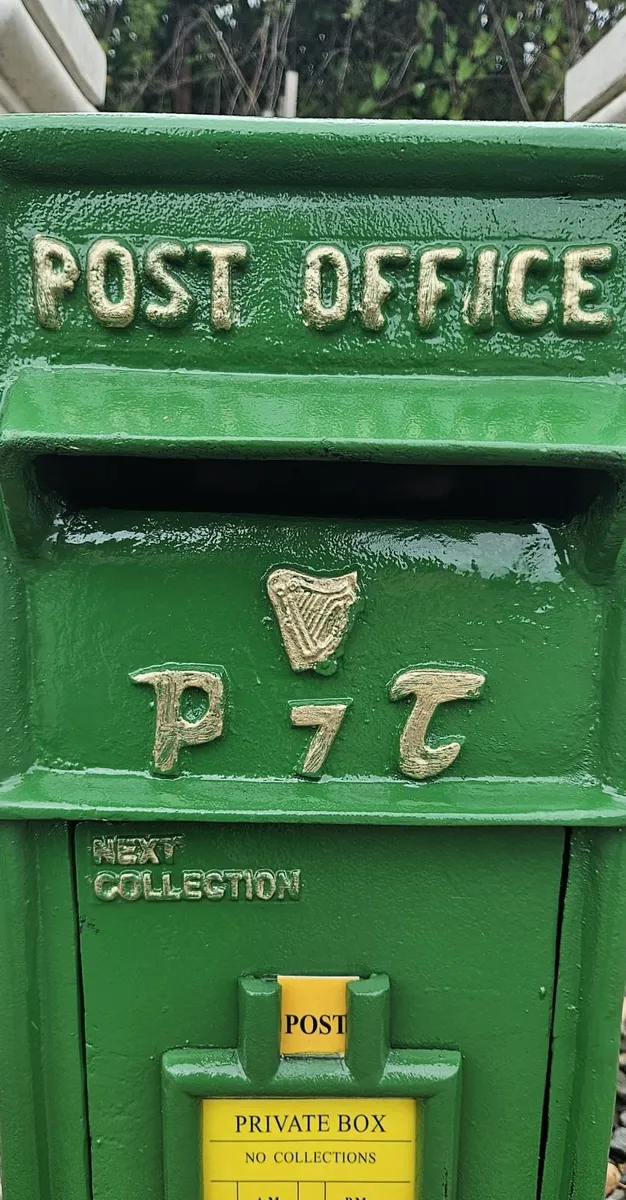 Cast Iron Irish Post Box FREE DELIVERY ALL IRELAND - Image 3