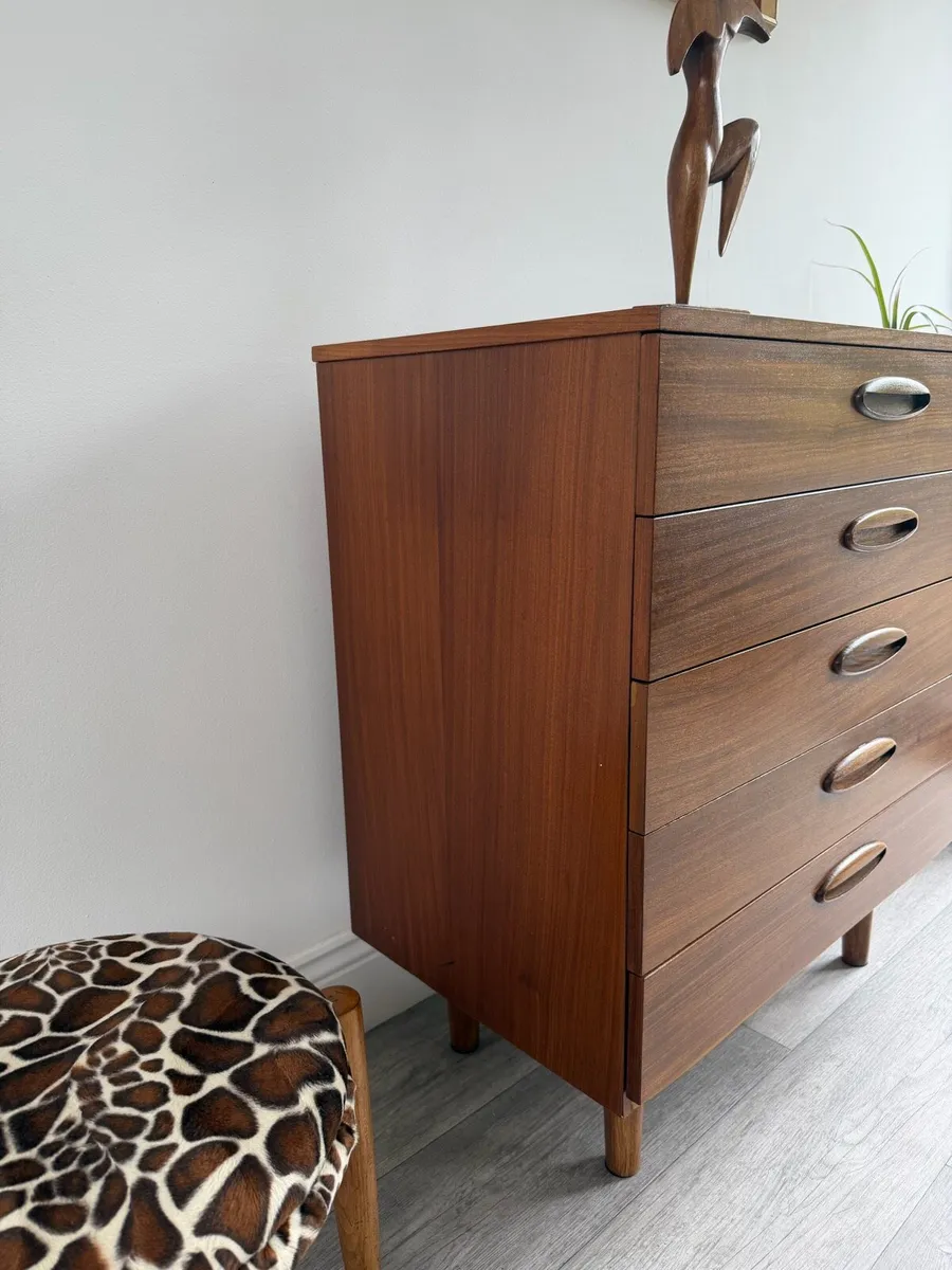 Mid Century Chest of Drawers - Image 2