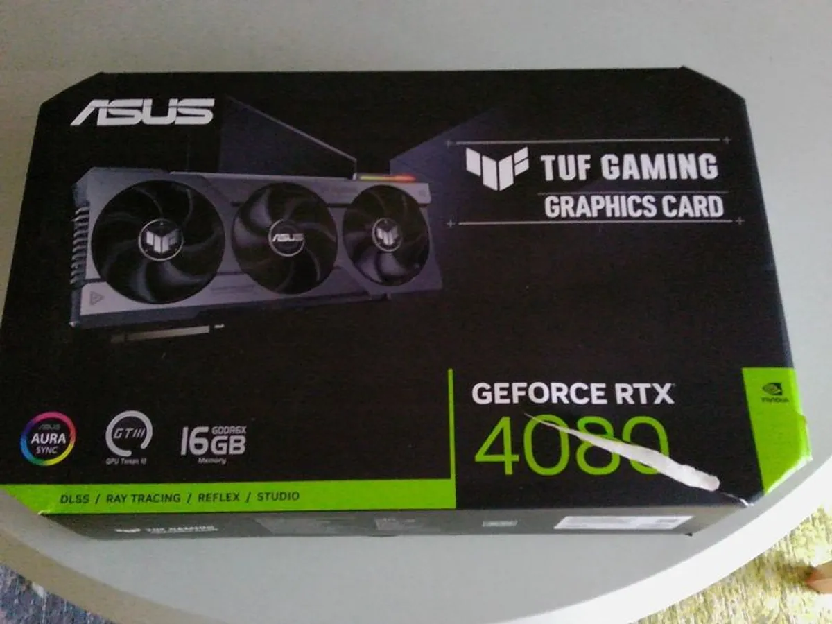 Asus Tuf Gaming Geforce Rtx 4080 Oc 16gb Gddr6x Graphics Card - Image 1