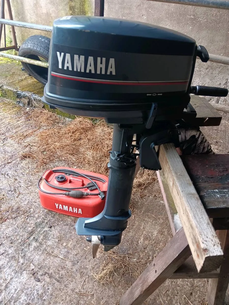 4 hp yamaha 2 stroke outboard longshaft engine - Image 2