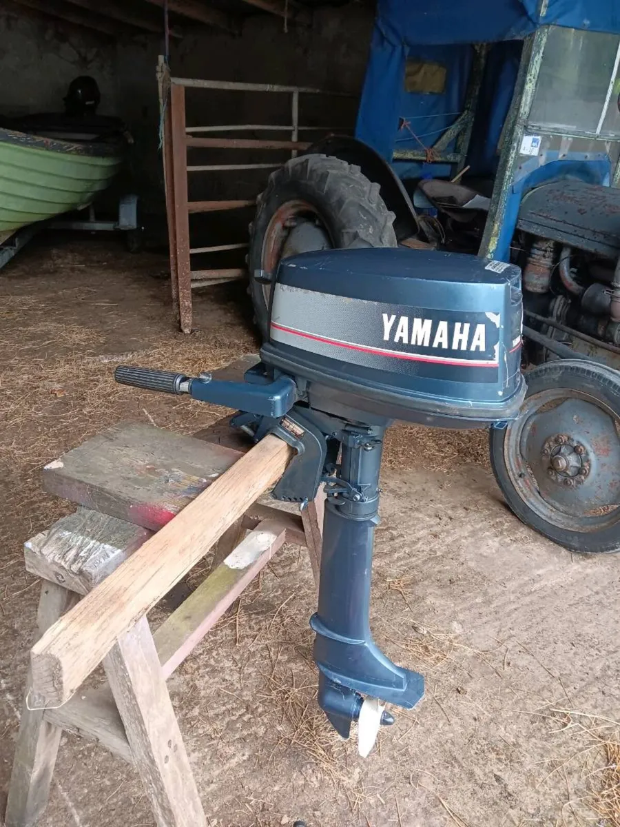 4 hp yamaha 2 stroke outboard longshaft engine - Image 3
