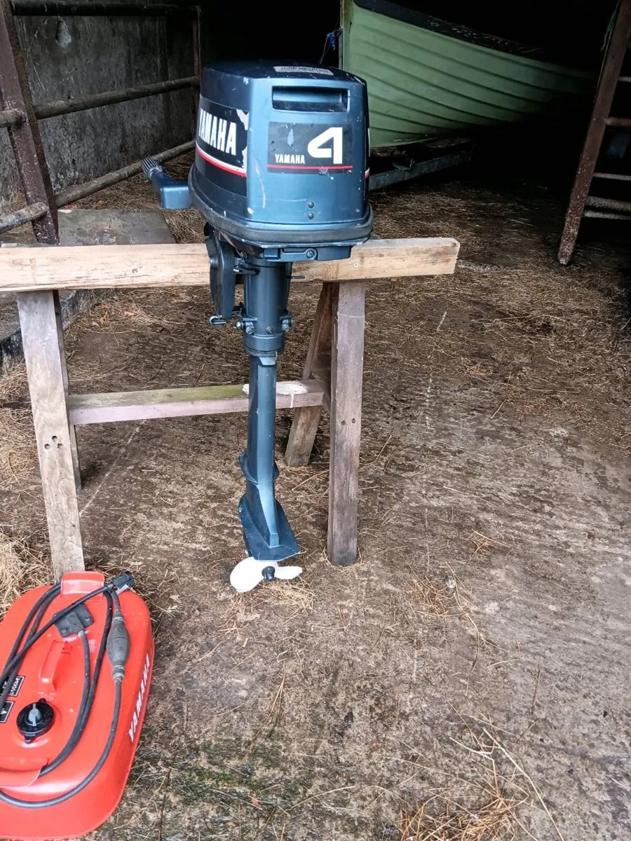4 hp yamaha 2 stroke outboard longshaft engine - Image 4